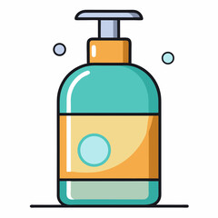 Face Wash Tube Vector Illustratio