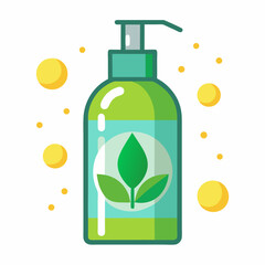 Face Wash Tube Vector Illustratio