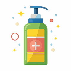 Face Wash Tube Vector Illustratio
