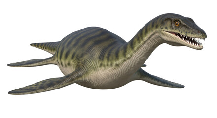 Isolated Prehistoric Animal