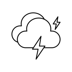Thunder Line Icon