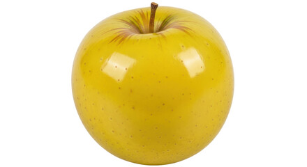 Isolated Yellow Apple