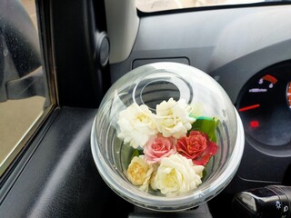 DIY Car' perfume Jasmine and Roses