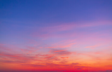 Colorful clouds and sky in a beautiful morning,ellow, Pink and red sunlight and Dramatic storm clouds on Twilight sky, Landscape horizon Golden sky nature Summer Background 
See less.