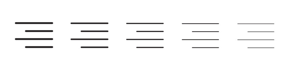 Align icon vector illustration isolated