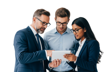 business team working together