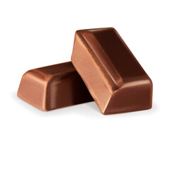 Tasty Chocolate Art Illustration with Transparent Background