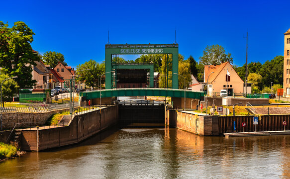 Schleuse in Bernburg an der Saale