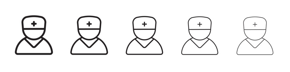 Doctor icon vector illustration isolated