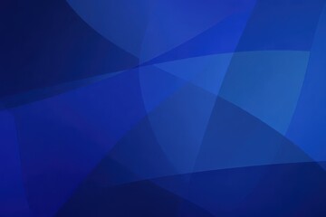 Obraz premium Modern Abstract Blue Background with Geometric Shapes and Overlapping Layers for Design
