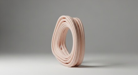 Coiled Beige Rope A Versatile Material for Crafts and Home Decor Projects