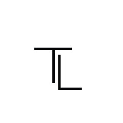 Minimal Letters TL Logo Design