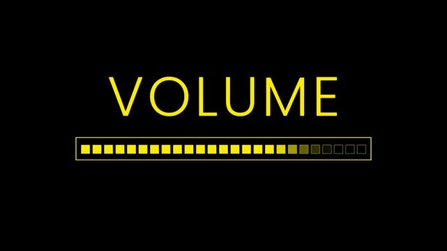 Animation of turning up speaker volume with alpha channel
