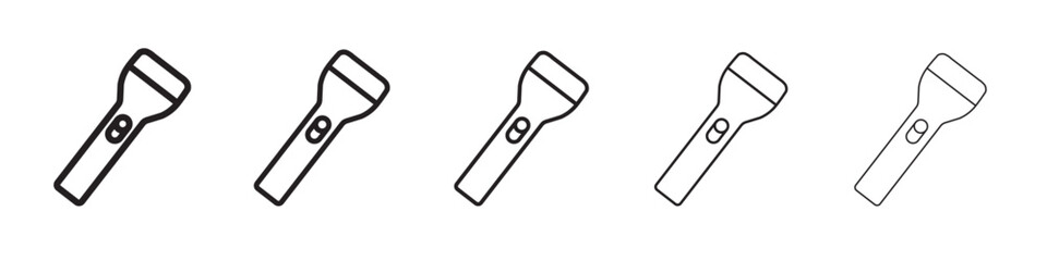 Flashlights icon vector illustration isolated