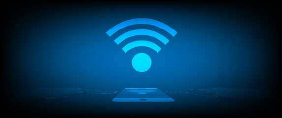 Abstract technology background Hi-tech communication concept futuristic digital innovation background vector illustration, Bright circle and shine the light within.