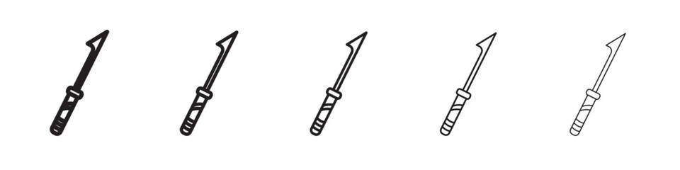harpoon icon vector illustration isolated