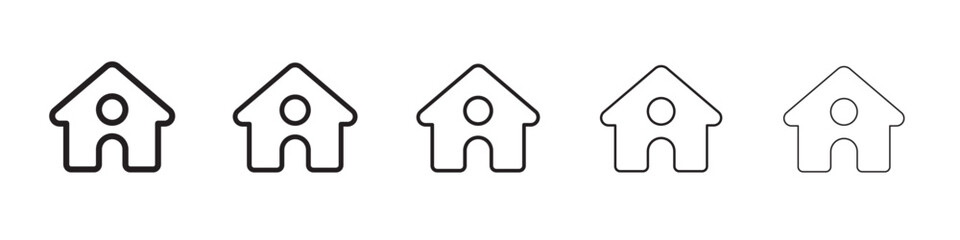 House icon vector illustration isolated