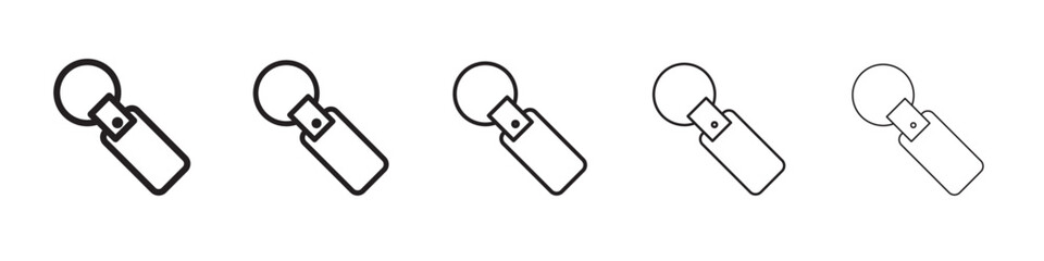 Key Chain Icon vector illustration isolated