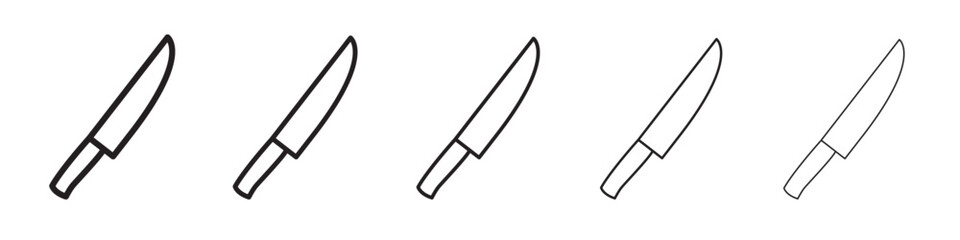 Knife icon vector illustration isolated