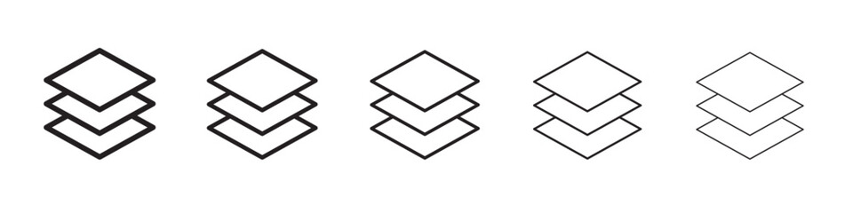 Layers icon vector illustration isolated