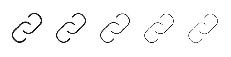 Link icon vector illustration isolated