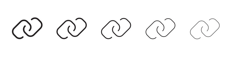 Link icon vector illustration isolated