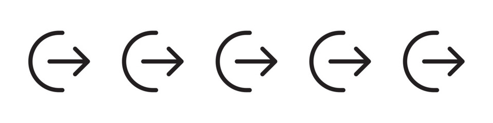 Logout icon vector illustration isolated