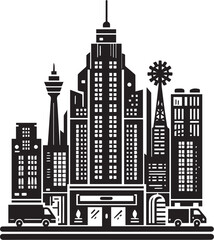 Fototapeta premium Uilding architecture vector