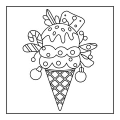 Vector illustration of color pages