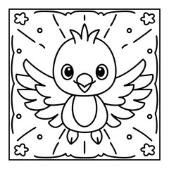 Vector illustration of color pages
