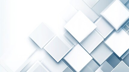 Abstract geometric pattern of overlapping squares.