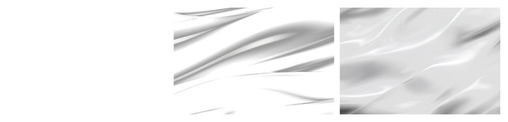 PNG Abstract metallic fluid textures, element set on transparent background