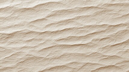 Stone surface close-up The texture creates a repeating pattern of subtle ridges like sand dunes in a soft neutral color palette