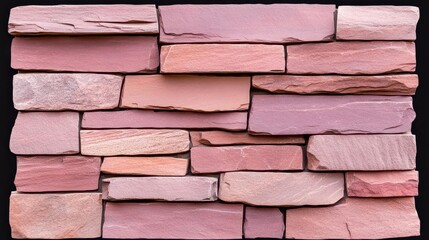 Fototapeta premium Pink Stone Wall Texture