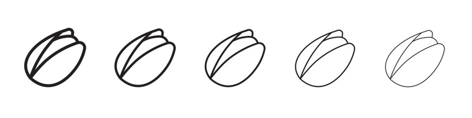 pistachio icon vector illustration isolated