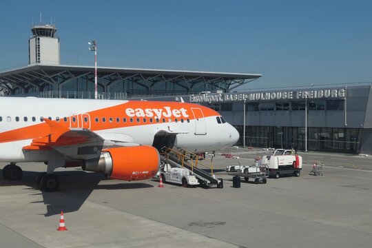 easyjet A320 a&eacute;roport Basel