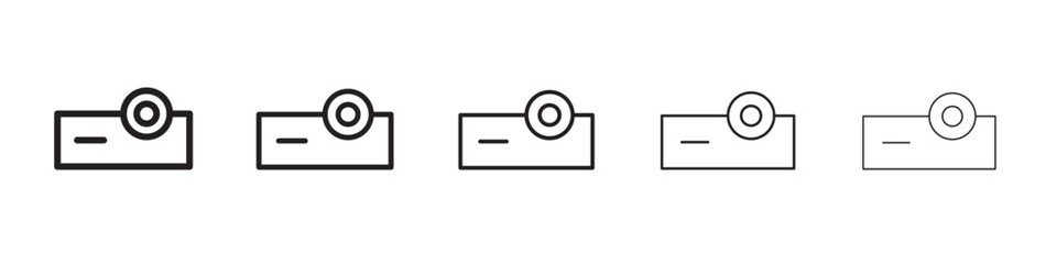 Projector icon vector illustration isolated