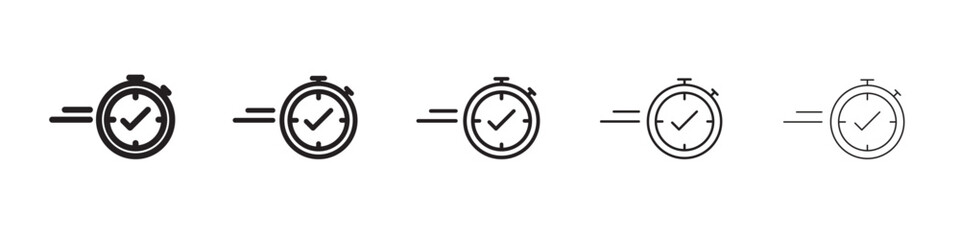 quick response icon vector illustration isolated