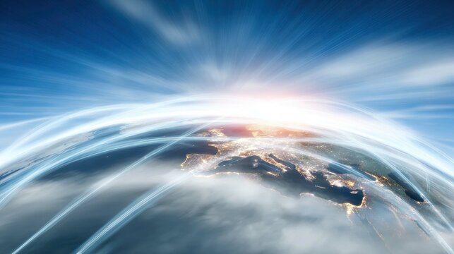 Global Connectivity and Space Exploration Advances - Powered by Adobe