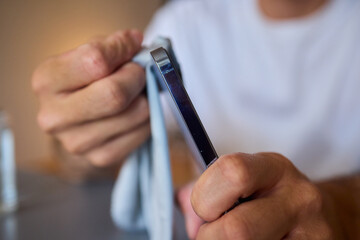 Clean your smartphone camera lens regularly for optimal clarity and high quality images
