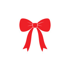 Classic Red Bow