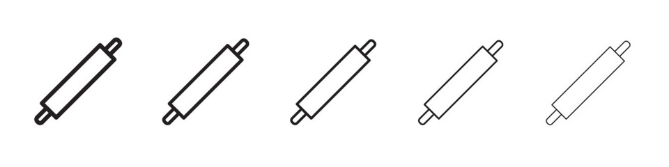 Rolling pin icon vector illustration isolated