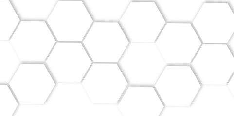 Futuristic 3D White Light Geometric hexagon Structure Featuring Abstract Polygonal Honeycomb Pattern, Technology-Inspired Design, and a Luxurious, Modern Vector Background for Innovation