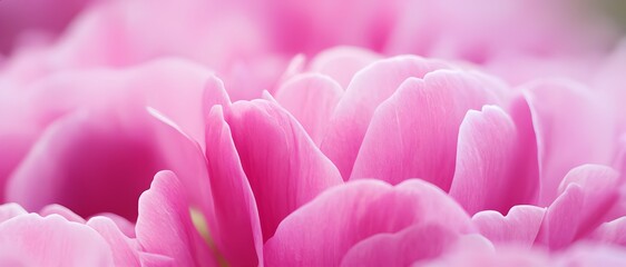 Close-up view of delicate pink petals in full bloom