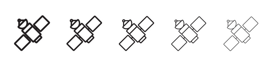 Satellite icon vector illustration isolated