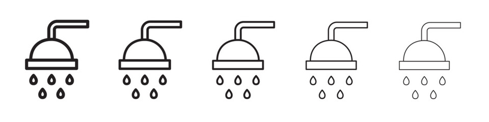 Shower icon vector illustration isolated