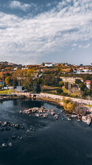 Amarante captured with a skyview. Portugal.