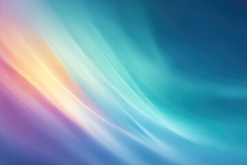 Obraz premium mesmerizing gradient engulfing frame transitioning smoothly in color
