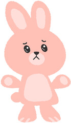 귀여운 토끼 일러스트 © 주영 박