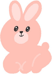 귀여운 토끼 일러스트 © 주영 박